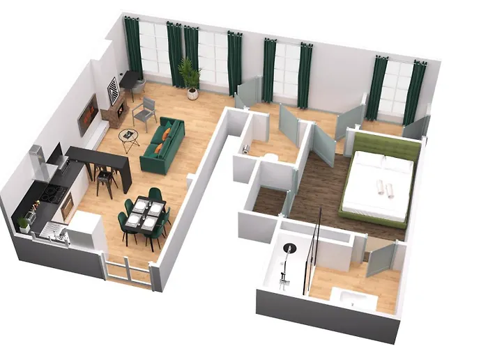 Lumineux T2, Spacieux, Hypercentre, Neuf, Wifi Διαμέρισμα *