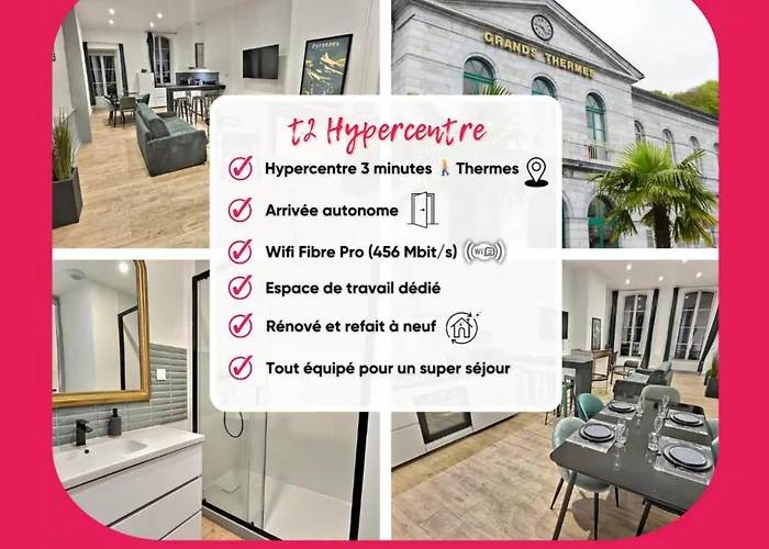 Apartment Lumineux T2, Spacieux, Hypercentre, Neuf, Wifi